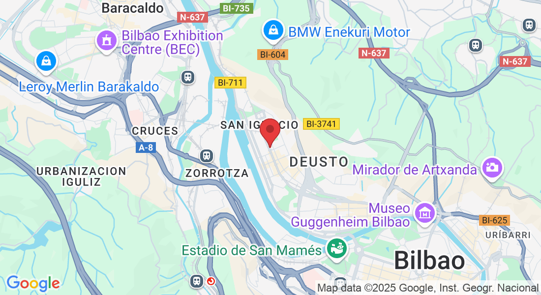 Agirre Lehendakariaren Etorb., 152, Deusto, 48015 Bilbo, Bizkaia, España