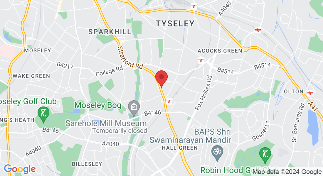 1112 Stratford Rd, Hall Green, Birmingham B28 8AE, UK