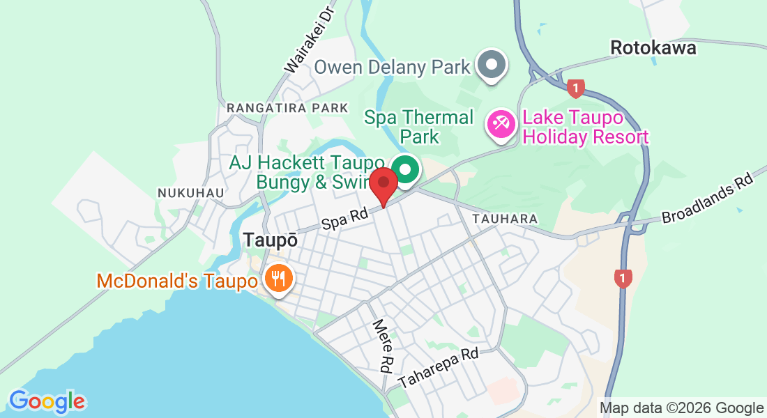 177 Spa Road, Taupō 3330, New Zealand