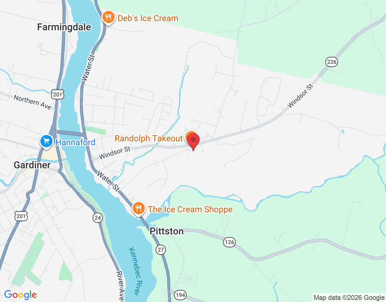 131 Kinderhook St, Randolph, ME 04346, USA