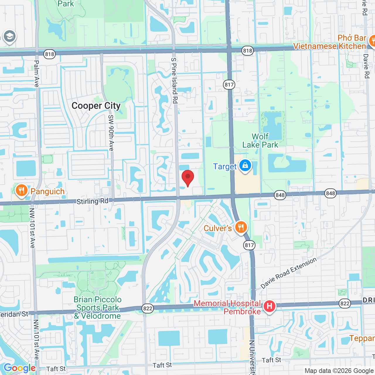 5850 S Pine Island Rd, Davie, FL 33328, USA