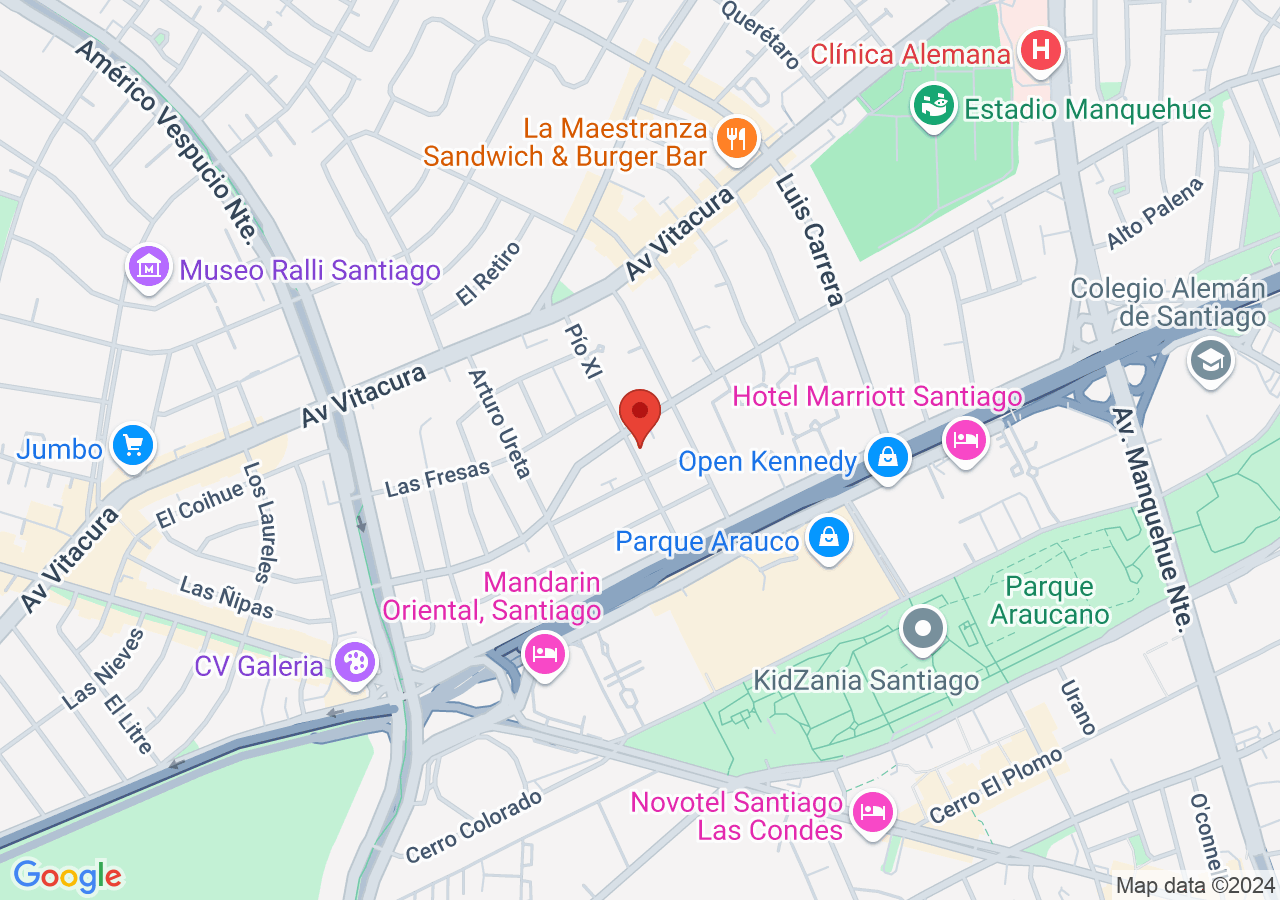 Pío XI 1255, Santiago, Vitacura, Región Metropolitana, Chile