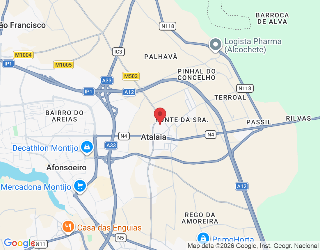 R. Inocência Santos Sousa 115, 2870-727 Atalaia, Portugal