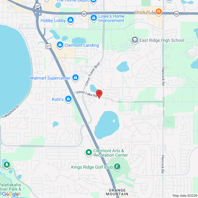 1750 Johns Lake Rd, Clermont, FL 34711, USA