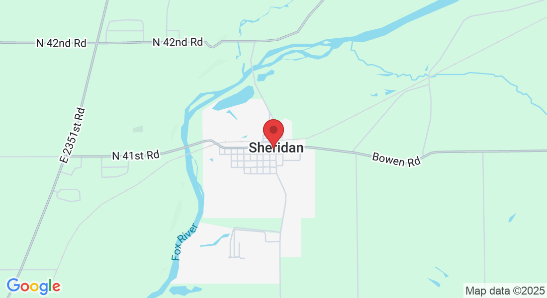 135 W Si Johnson Ave, Sheridan, IL 60551, USA