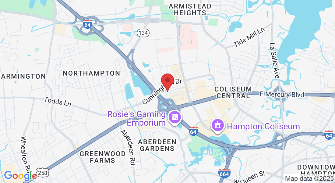 110 Coliseum Xing, Hampton, VA 23666, USA