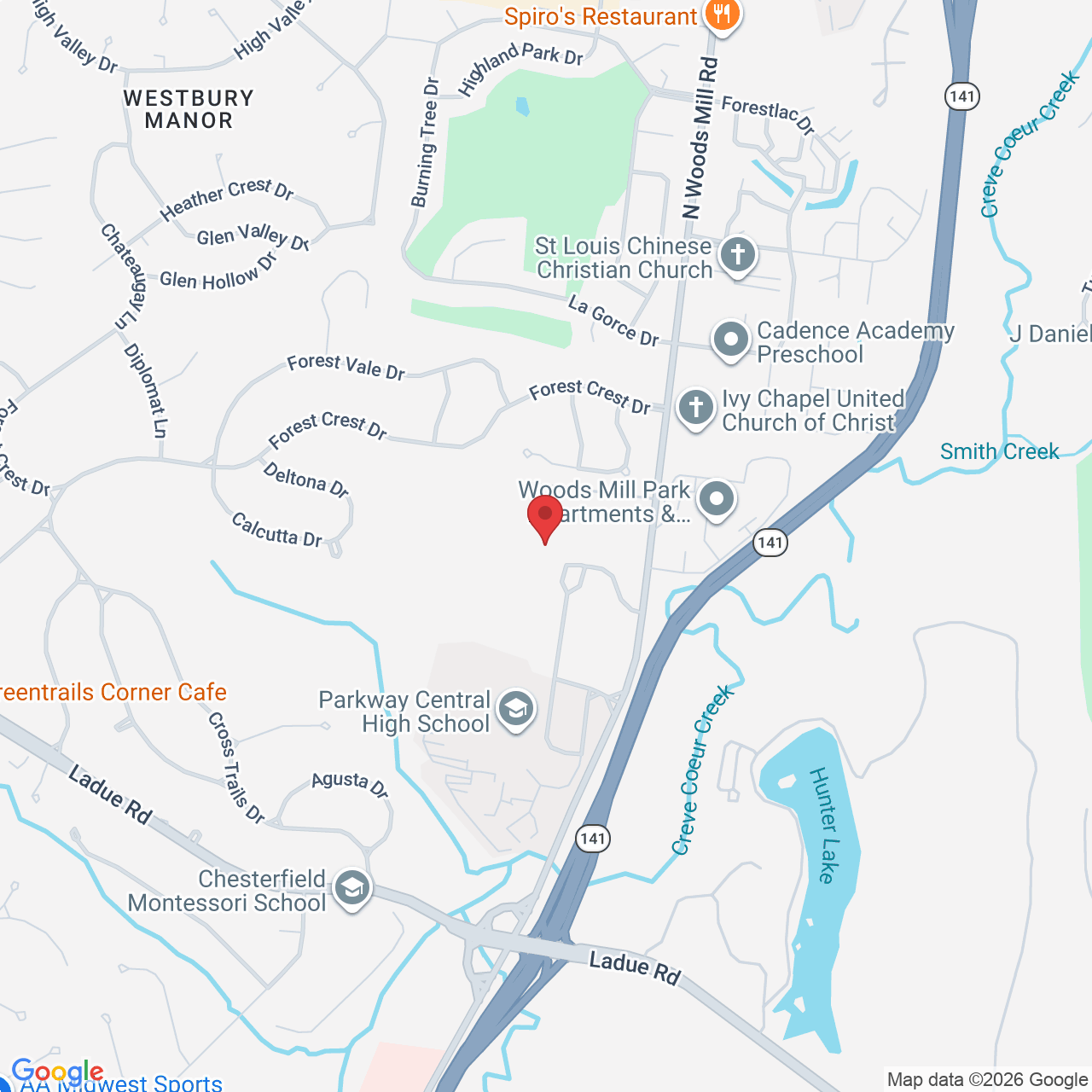 471 N Woods Mill Rd, Chesterfield, MO 63017, USA