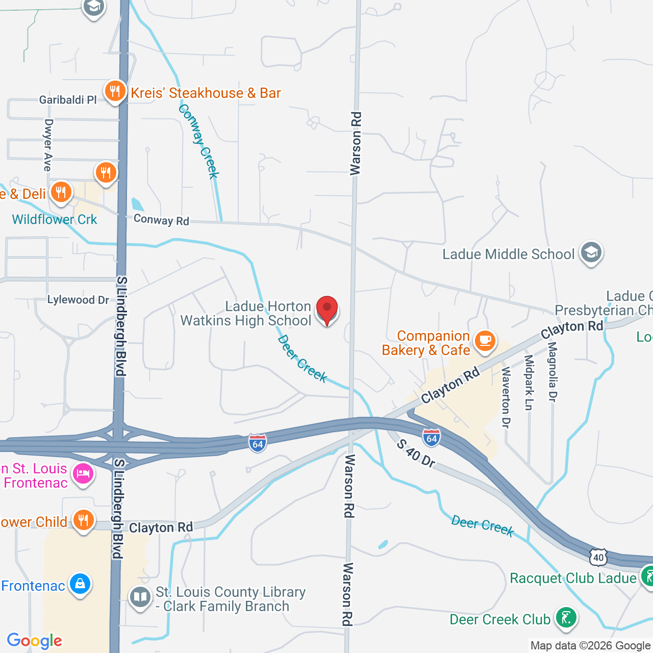 1201 South Warson Rd, St. Louis, MO 63124, USA