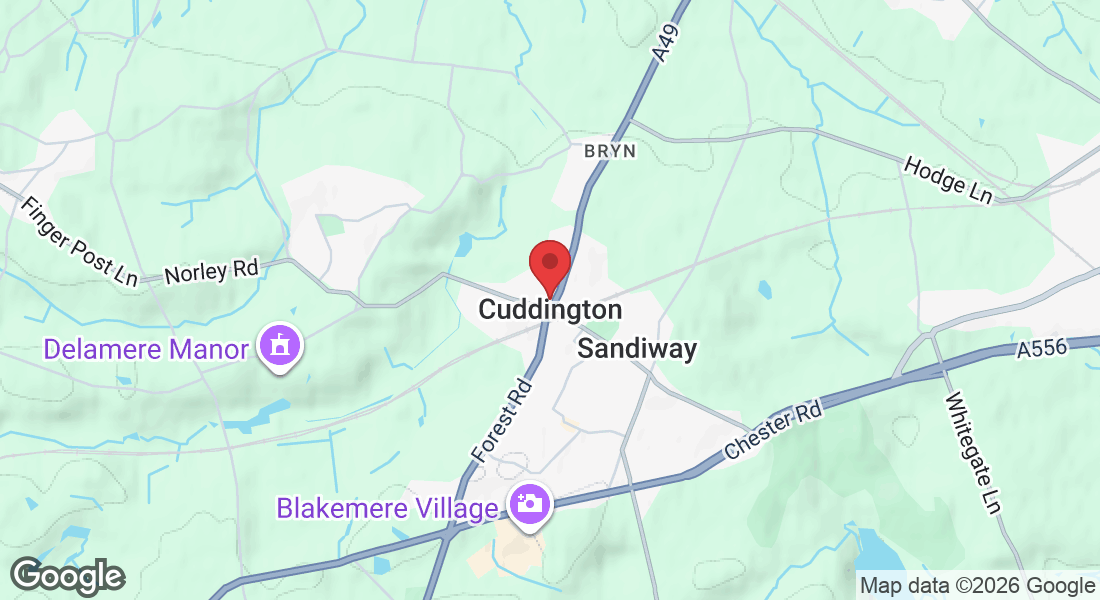 1 Warrington Rd, Cuddington, Northwich CW8 2LH, UK