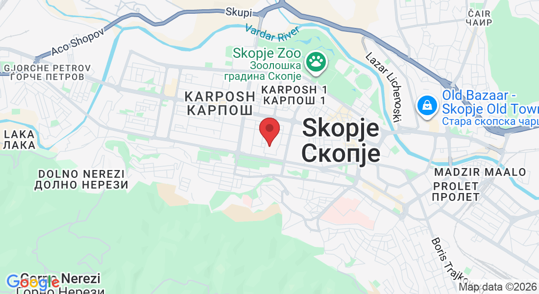 Ankarska 23, Skopje 1000, North Macedonia