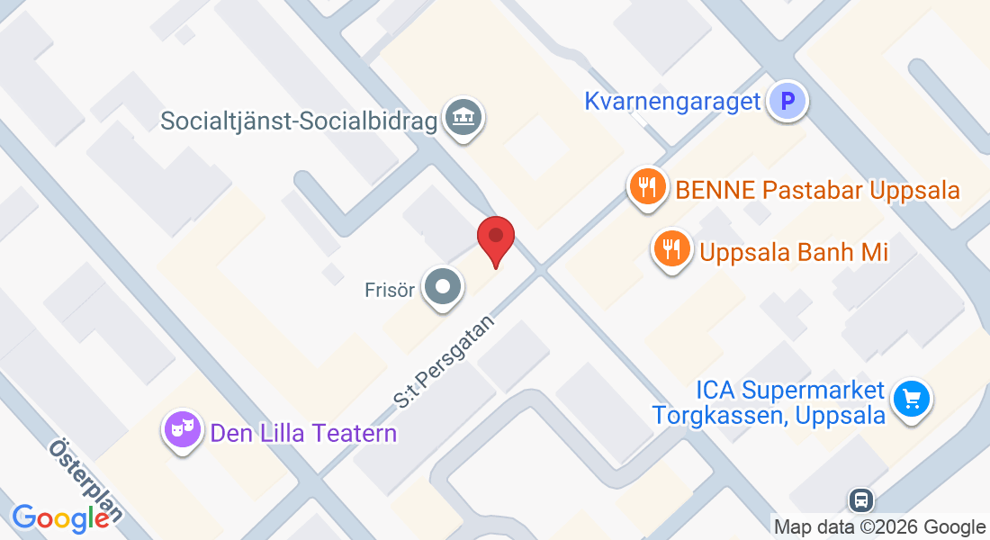 S:t Persgatan 26D, 753 29 Uppsala, Sweden
