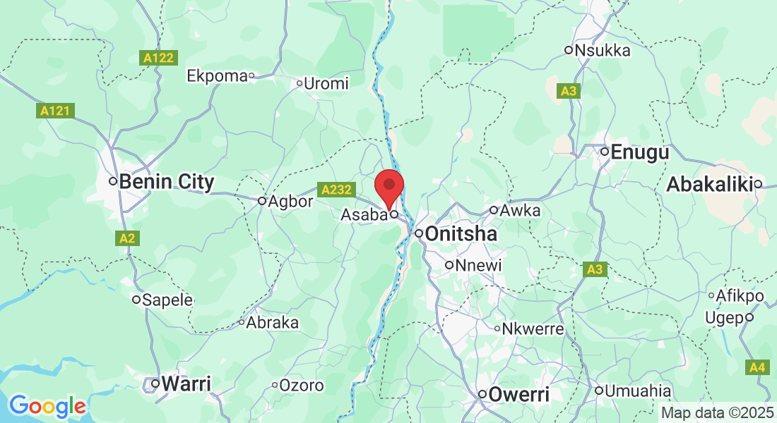 House 21 Madonna Road, behind NTA, Central Area, Asaba 320108, Delta, Nigeria