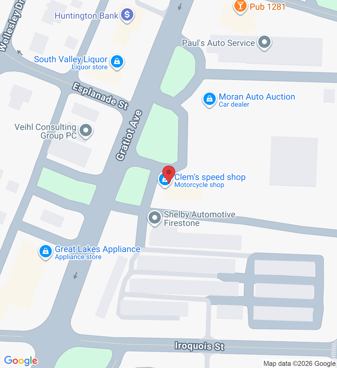 1357 Gratiot Ave, Clinton Township, MI 48036, USA