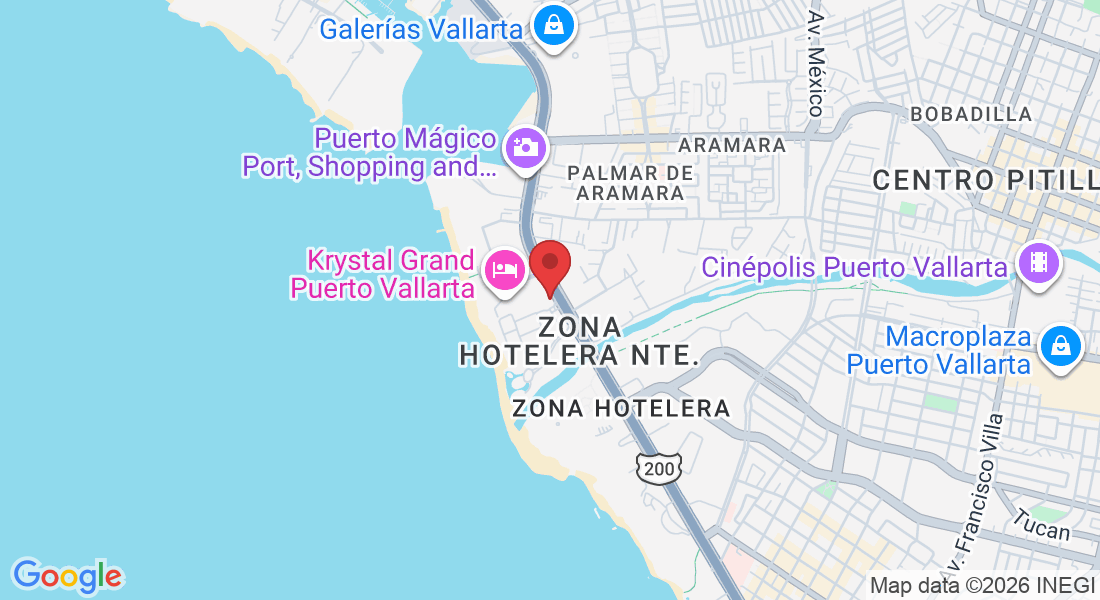 Av. Francisco Medina Ascencio 2585, Zona Hotelera, Zona Hotelera Nte., 48333 Puerto Vallarta, Jal., México