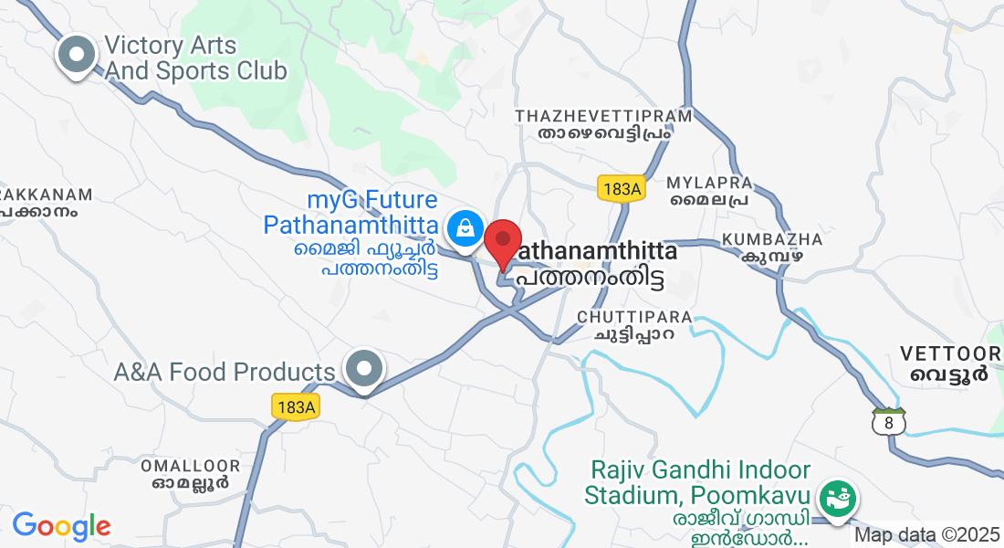 NH 183A, Chittoor, Pathanamthitta, Kerala 689645, India