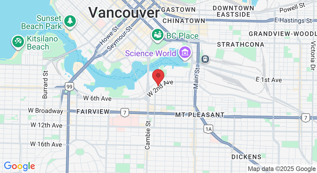 301 W 2nd Ave, Vancouver, BC V5Y 0A9, Canada