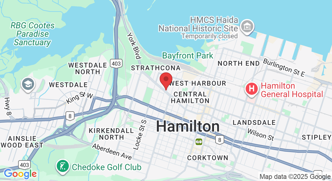 340 York Blvd Unit 200, Main Floor, Hamilton, ON L8R 3L2, Canada