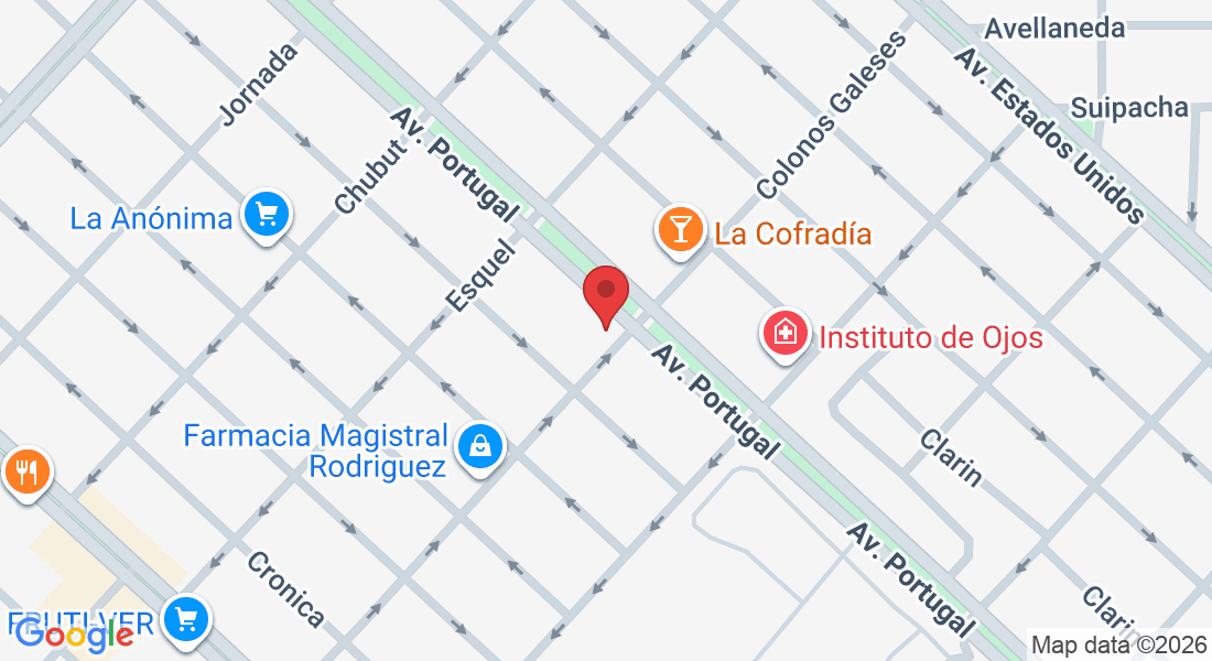 Av. Portugal 408, U9000 Comodoro Rivadavia, Chubut, Argentina