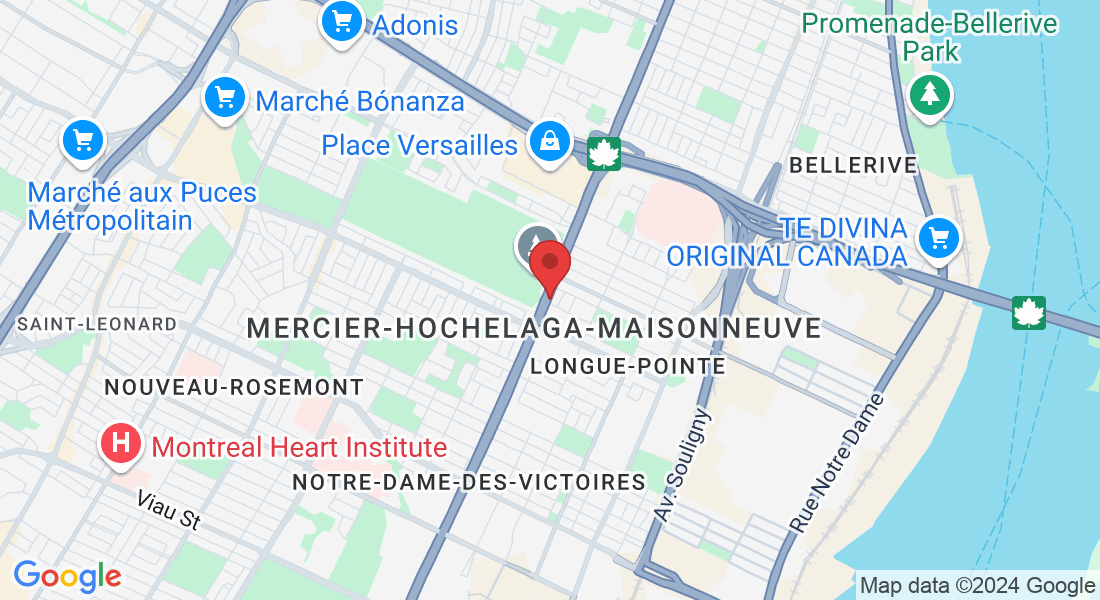 6776 R. Sherbrooke E, Montréal, QC H1N 1E1, Canada