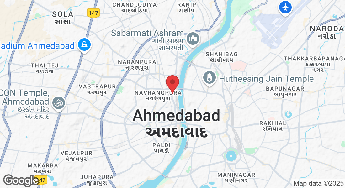 1405 , ALTIMAS, Ashram Rd, nr. Sankalp Restaurant, શ્રેયસ કોલોની, નવરંગપુરા, અમદાવાદ, ગુજરાત 380014, India