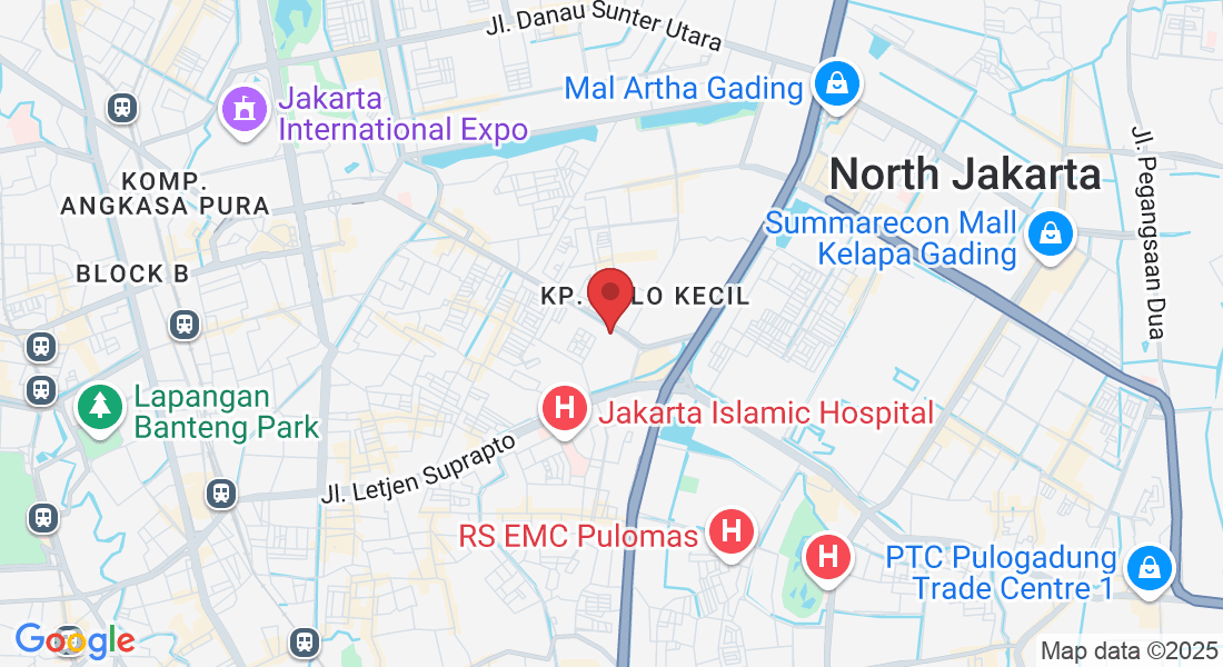Ruko Mega Grosir Cempaka Mas, Jl. Cemp. Putih Tim. No.10 Blok H, Sumur Batu, Kec. Kemayoran, Kota Jakarta Pusat, Daerah Khusus Ibukota Jakarta 10640, Indonesia