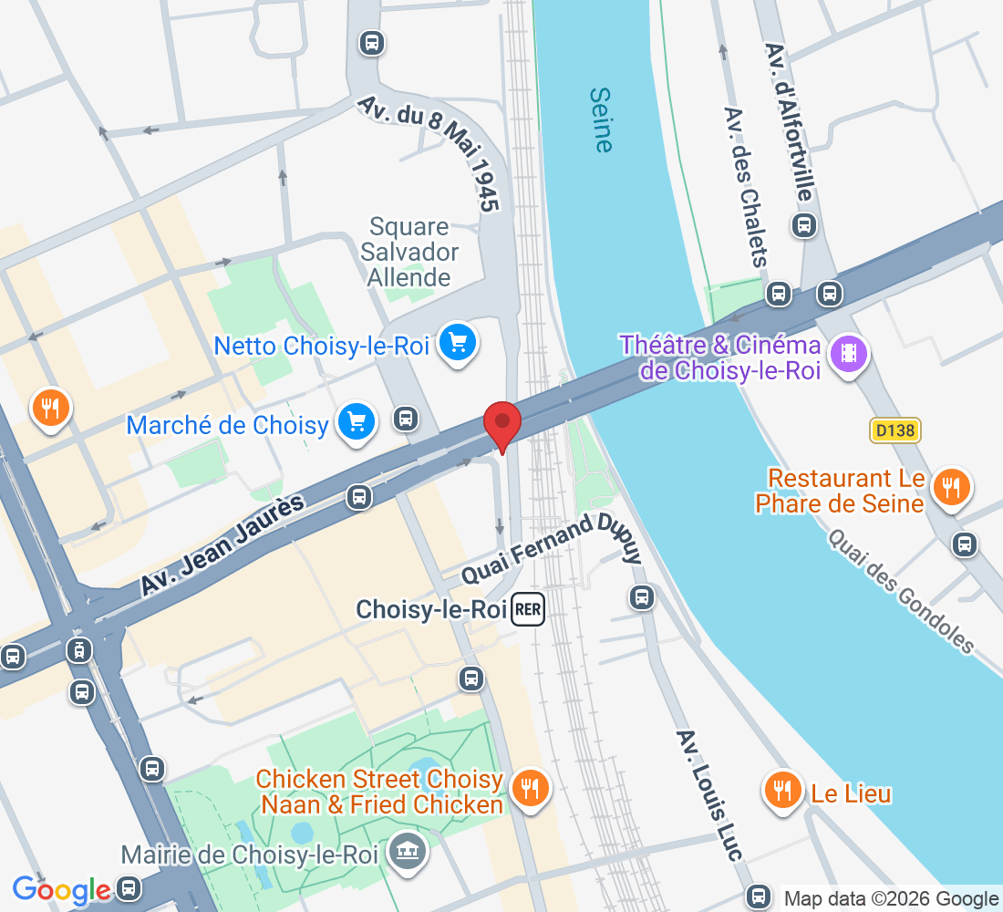 Pavillon des Lions, Pl. Pierre Sémard, 94600 Choisy-le-Roi, France