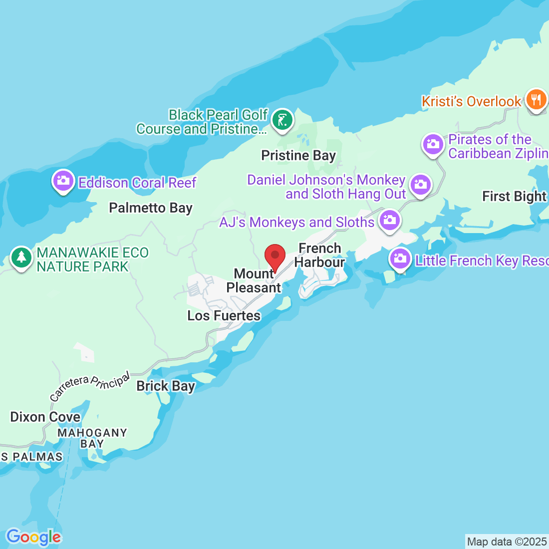 9G2P+P6Q, Mount Pleasant, Bay Islands, Honduras