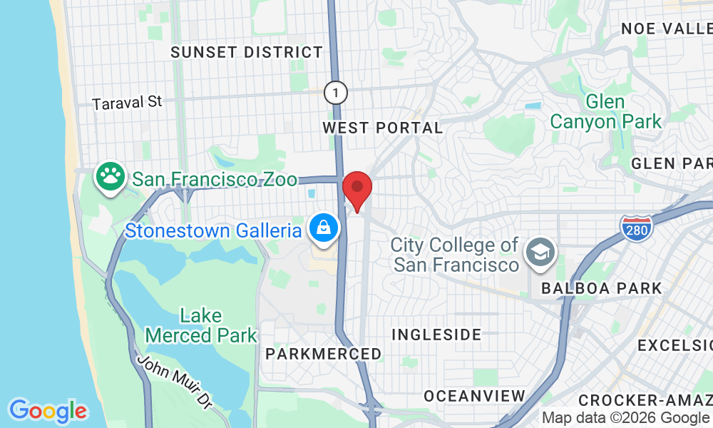 2549 Ocean Ave, San Francisco, CA 94132, USA