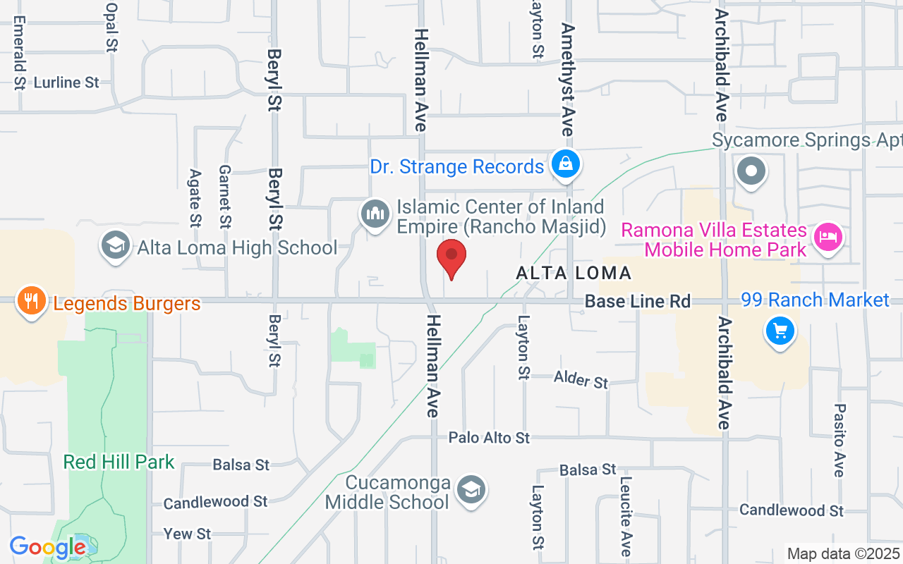 9320 Base Line Rd, Rancho Cucamonga, CA 91701, USA