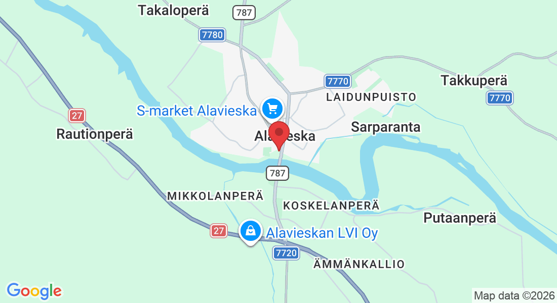 Siltatie 6, 85200 Alavieska, Suomi