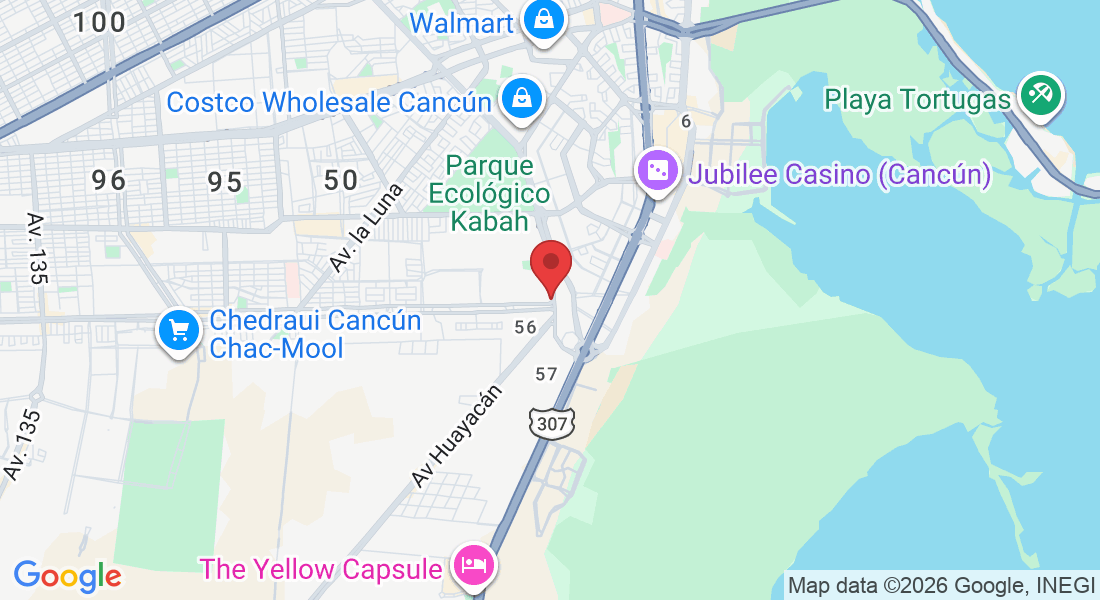 Av. Las Torres 32, Sin Nombre, 77533 Cancún, Q.R., Mexico