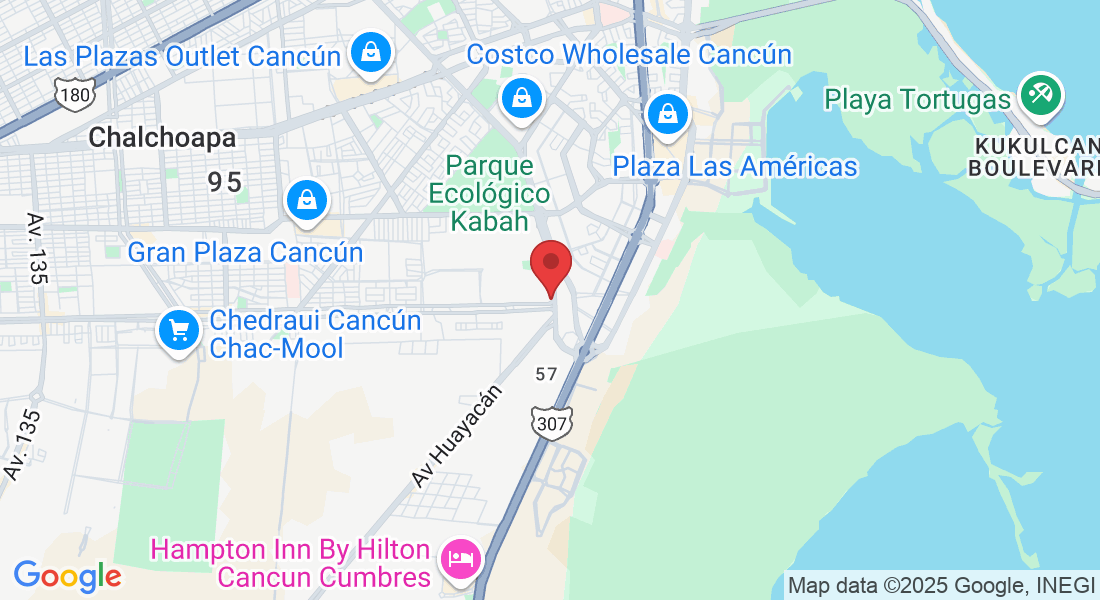 Av. Las Torres 32, Sin Nombre, 77533 Cancún, Q.R., Mexico
