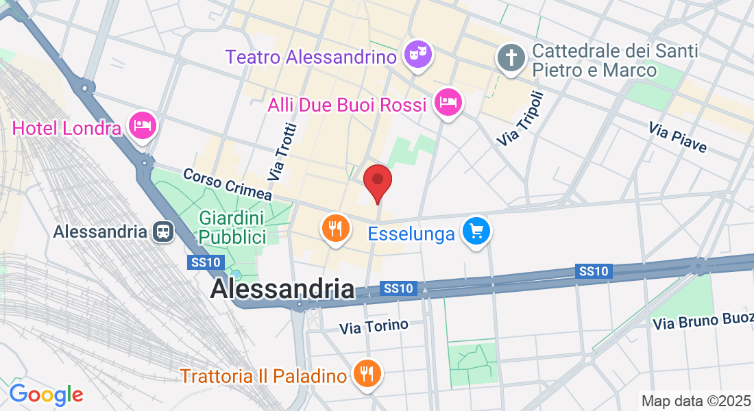 Via Giovanni Lanza, 11, 15121 Alessandria AL, Italia