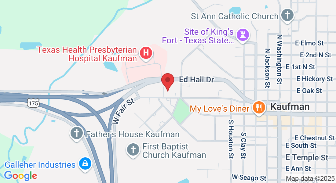900 W Grove St, Kaufman, TX 75142, USA
