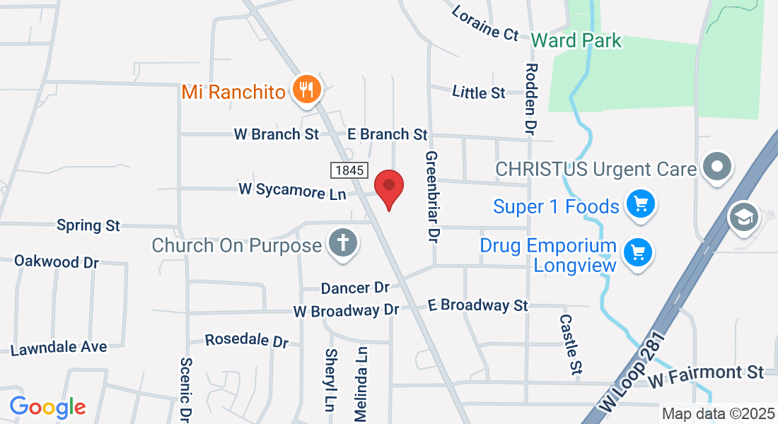 1208 Pine Tree Rd, Longview, TX 75604, USA