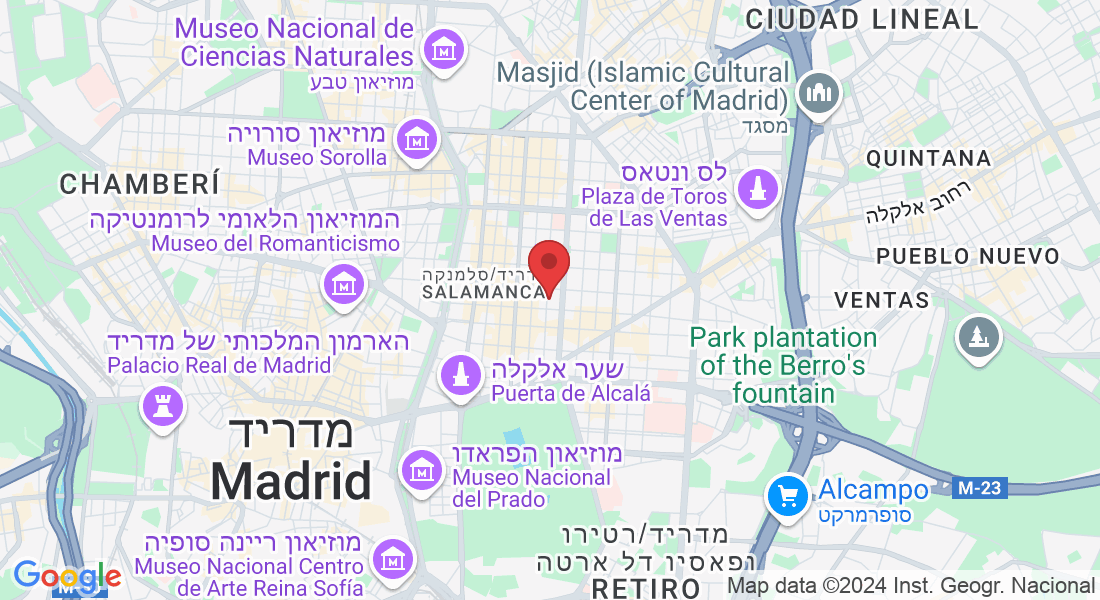 Calle de Castelló, 44, Salamanca, 28001 Madrid, ספרד