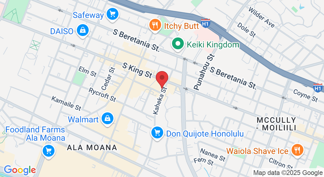 1481 S King St #321, Honolulu, HI 96814, USA
