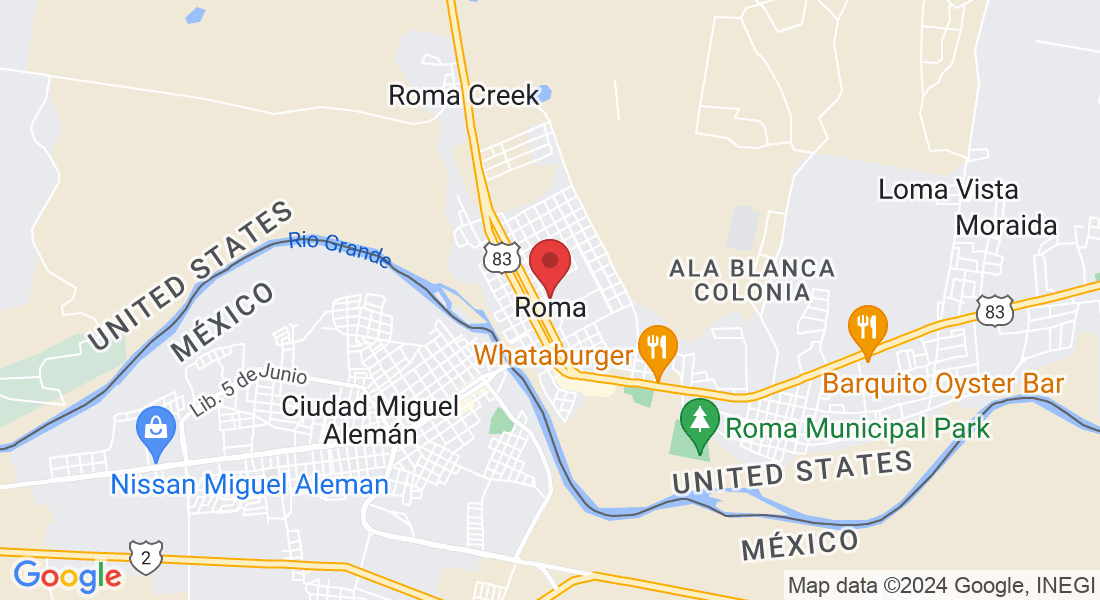 Roma, TX 78584, USA