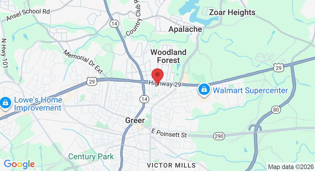 14621 E Wade Hampton Blvd, Greer, SC 29651, USA