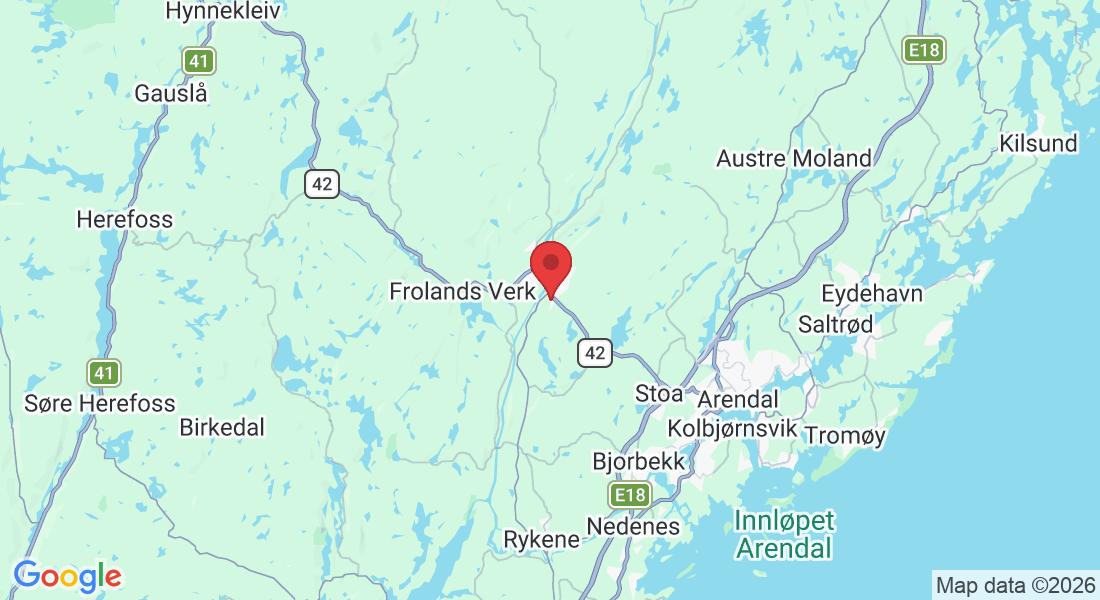 Bjørumsvegen 4, 4820 Froland, Norge