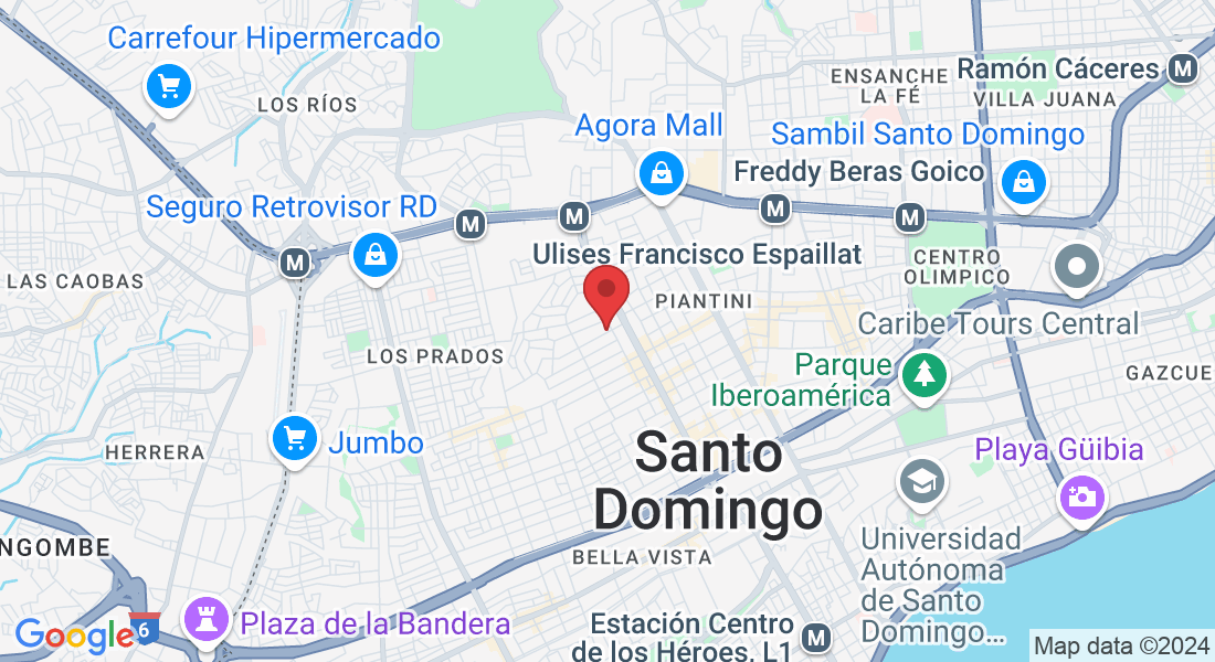 2do nivel, C. Ángel Severo Cabral 3, Santo Domingo 10125, Dominican Republic