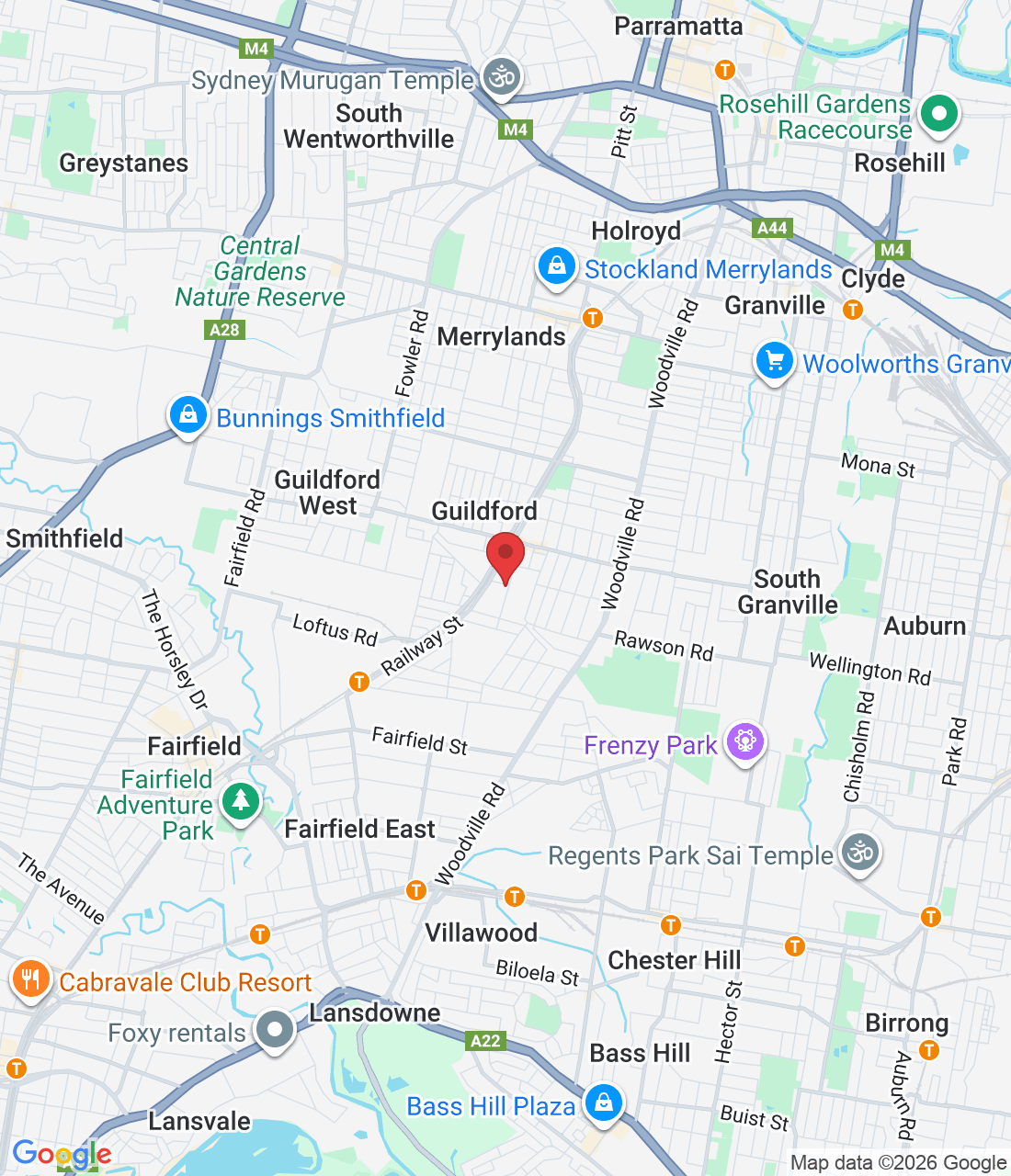 51-53 Cross St, Guildford NSW 2161, Australia