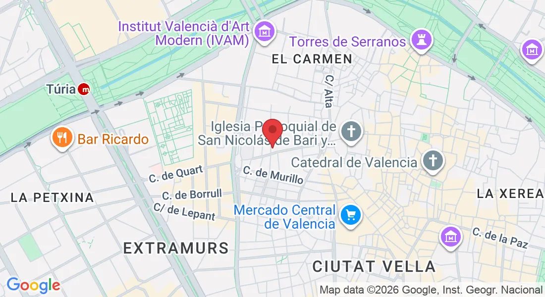 Carrer de Pinzón, 2, Ciutat Vella, 46003 València, Valencia, España