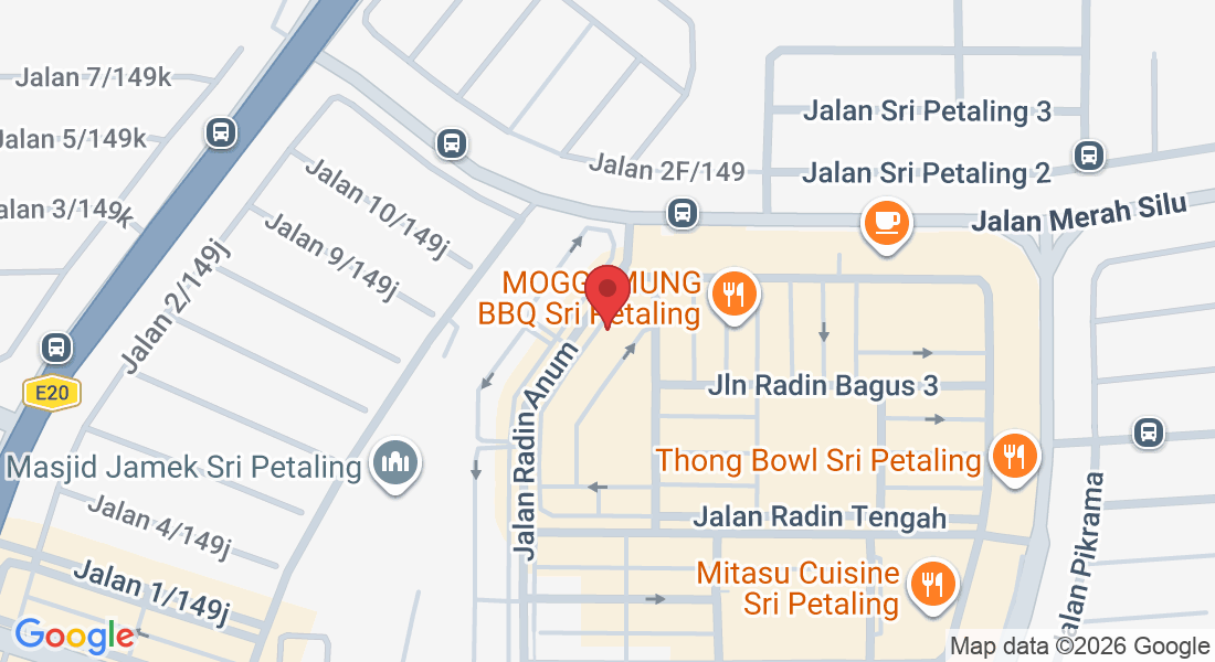 47-3, Jalan Radin Anum, Bandar Baru Sri Petaling, 57000 Kuala Lumpur, Wilayah Persekutuan Kuala Lumpur, Malaysia