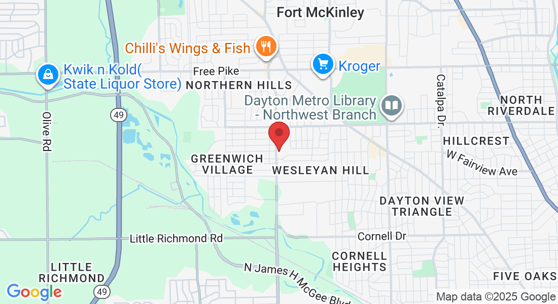 2324 N Gettysburg Ave, Dayton, OH 45406, USA