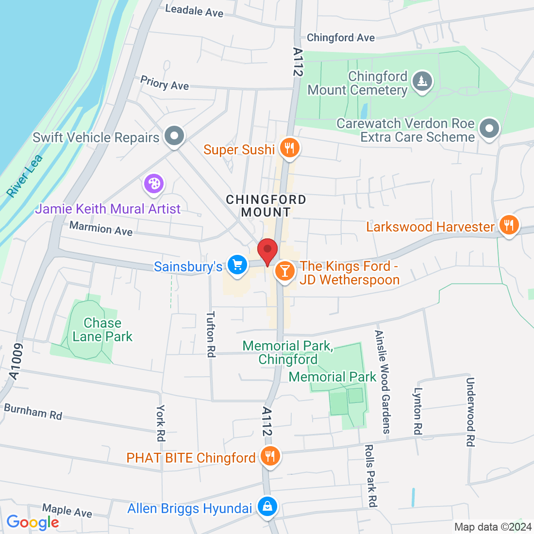 1b Hall Ln, Chingford Mount, London E4 8HH, UK