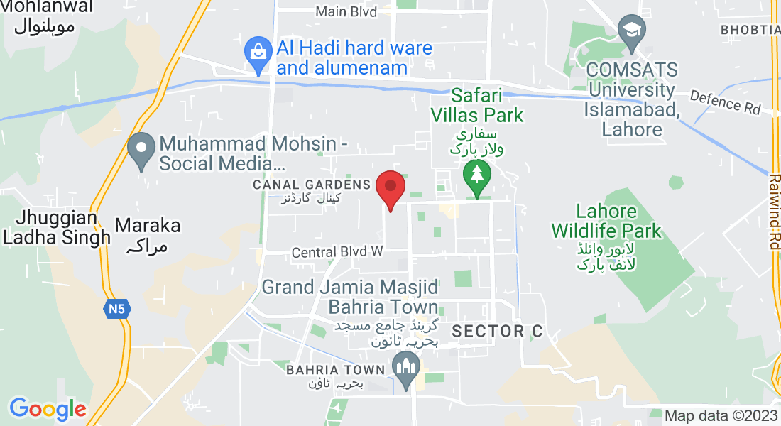 Ghori Block Sector B Bahria Town, Lahore, Punjab, Pakistan