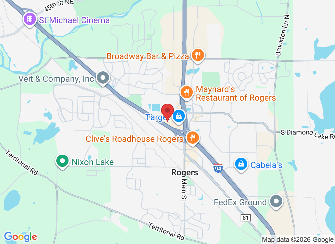 21897 S Diamond Lake Rd Suite #100, Rogers, MN 55374, USA