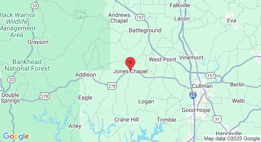 Jones Chapel, AL 35057, USA