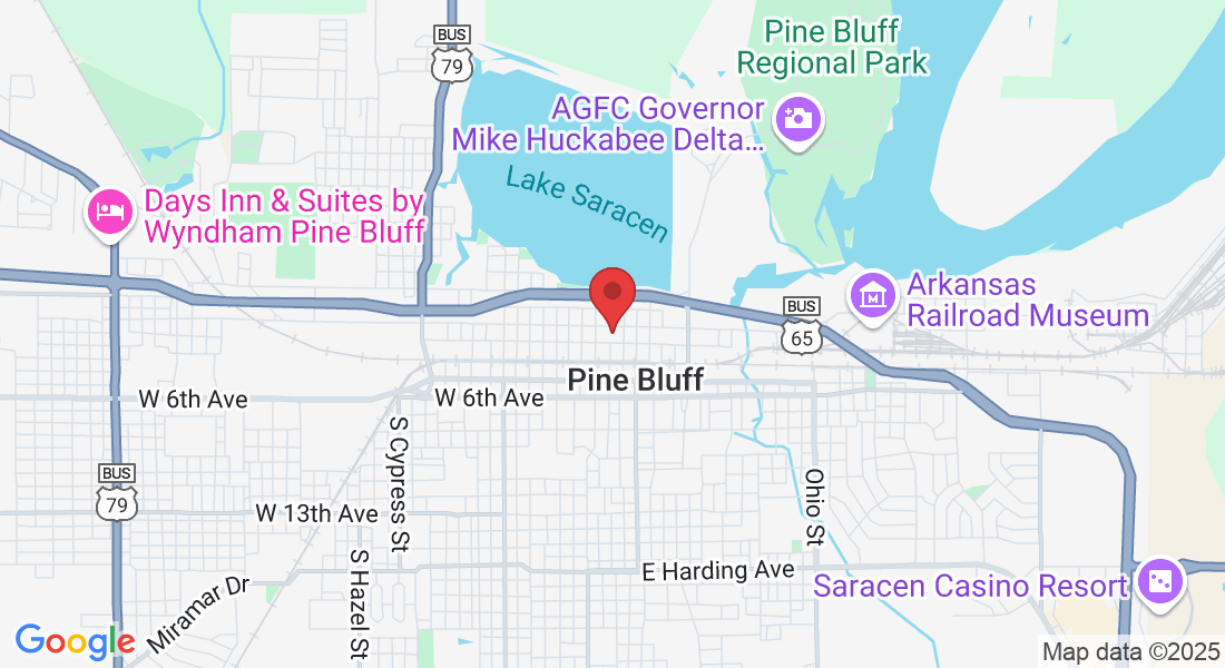 211 W 3rd Ave, Pine Bluff, AR 71601, USA